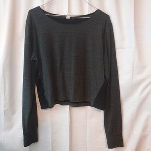 Reflex Long Sleeve Crop Top L